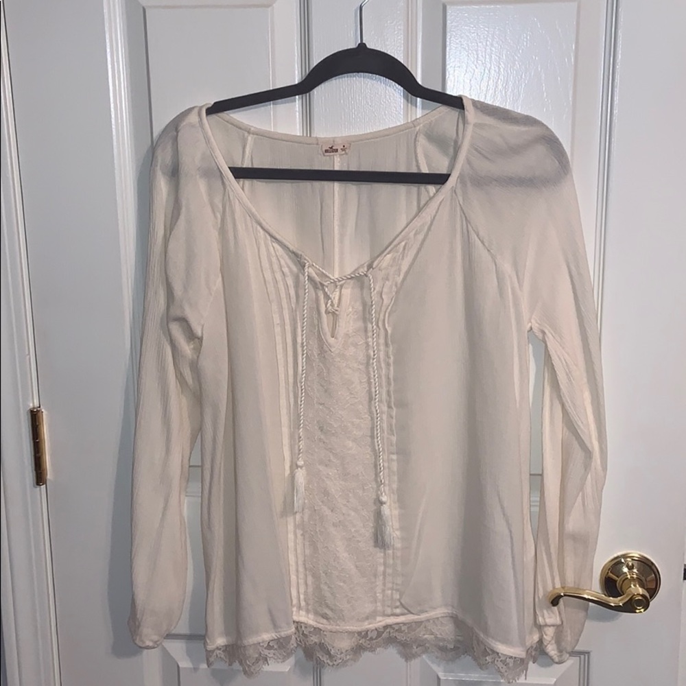 Cream/off-white, Holister blouse